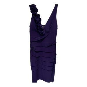 Intermission Chic Purple Midi Dress